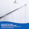 Kenney Mfg No Tools Shower Curtain Rod, 42-72", Chrome KN609C/40V1H - alternate 7